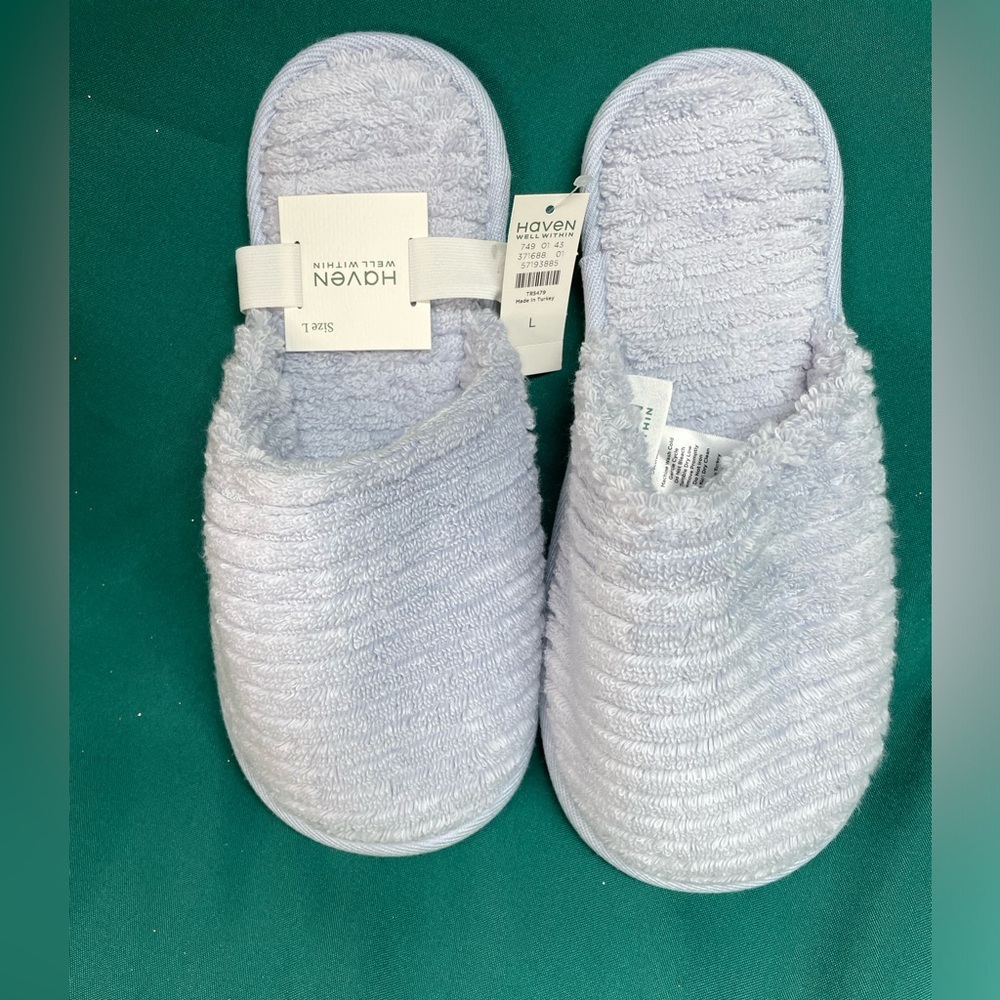 Haven Well Within Women's Lite Blue Slippers - Picture 3 of 5